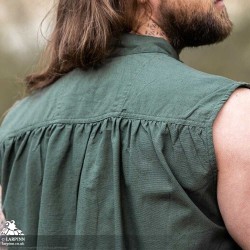 Cao Medieval Vest -  Green - LARP Costumes