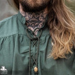 Cao Medieval Vest -  Green - LARP Costumes