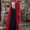 Lungo Long Cloak - Red - LARP Cloak