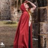 Lungo Long Cloak - Red - LARP Cloak