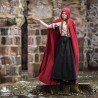 Lungo Long Cloak - Red - LARP Cloak