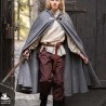 Tylus Wool Cloak - Grey - LARP Costume