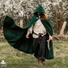 Tylus Wool Cloak - Green - LARP Costume