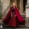 Tylus Wool Cloak - Red - LARP Costume