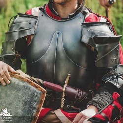 Milanese Pauldrons  - Polyurea Plate Armour - LARP Costume