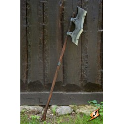 Single Bladed Long Axe - 74in - LARP - Foam & Latex Weapon - Two Handed Axe