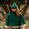 Woollen Robin Hood Hat - Green - LARP Costume