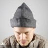 Woollen Robin Hood Hat - Grey - LARP Costume