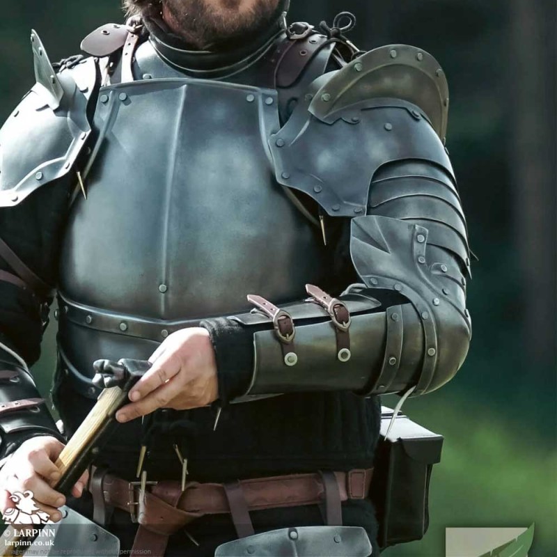 Captain Arm Protection - Polyurea Plate Armour - LARP Costume