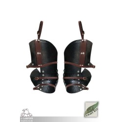 Captain Leg Protection - Polyurea Plate Armour - LARP Costume