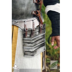 Mercenary Tasset Armour - Polyurea Plate Armour - Brown