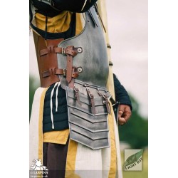 Mercenary Tasset Armour - Polyurea Plate Armour - Brown