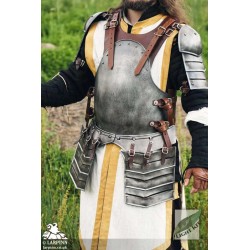 Mercenary Tasset Armour - Polyurea Plate Armour - Brown
