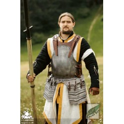 Mercenary Tasset Armour - Polyurea Plate Armour - Brown