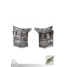Mercenary Tasset Armour - Polyurea Plate Armour - Brown