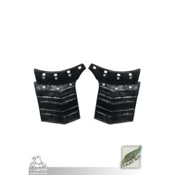 Mercenary Tasset Armour - Polyurea Plate Armour - Brown