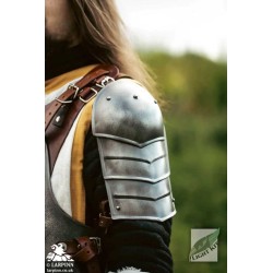 Mercenary Shoulder Plate - Polyurea Plate Armour - LARP Costumes