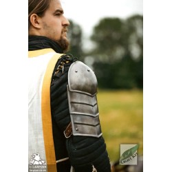 Mercenary Shoulder Plate - Polyurea Plate Armour - LARP Costumes