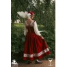 Kampfrau Dress - Landsknecht - Red & White - LARP Costumes