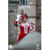 Kampfrau Dress - Landsknecht - Red & White - LARP Costumes