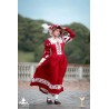 Kampfrau Dress - Landsknecht - Red & White - LARP Costumes