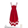 Kampfrau Dress - Landsknecht - Red & White - LARP Costumes