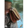 Medieval Laced Pouch - Brown - Large - LARP Costumes