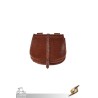 Medieval Laced Pouch - Brown - Large - LARP Costumes