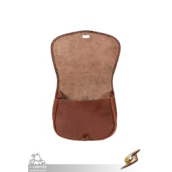 Medieval Laced Pouch - Brown - Large - LARP Costumes