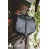 Medieval Laced Pouch - Black - Large - LARP Costumes