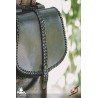 Medieval Laced Pouch - Black - Large - LARP Costumes