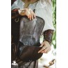 Medieval Laced Pouch - Black - Large - LARP Costumes