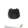Medieval Laced Pouch - Black - Large - LARP Costumes