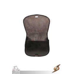 Medieval Laced Pouch - Black - Large - LARP Costumes