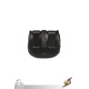 Medieval Laced Pouch - Black - Small - LARP Costume