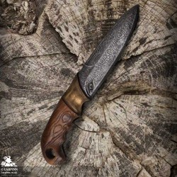 Woodsman Knife  - Coreless LARP Throwing Weapon - LARP Costume