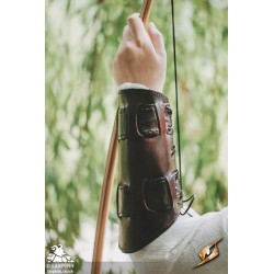 Pathfinder Leather Bracers - LARP Costume