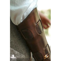 Pathfinder Leather Bracers - LARP Costume