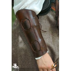 Pathfinder Leather Bracers - LARP Costume