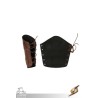 Pathfinder Leather Bracers - LARP Costume