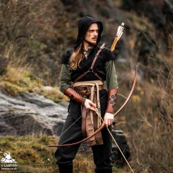 Arais Ranger Tunic - Black - LARP Costumes