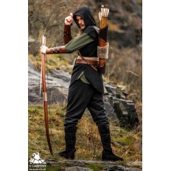 Arais Ranger Tunic - Black - LARP Costumes