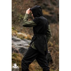Arais Ranger Tunic - Black - LARP Costumes