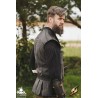 Rugged Canvas Jerkin - Grey & Black - LARP Costume