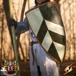 Baron's Shield - 36IN x 22IN - LARP