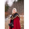 Fimbul Hood - Wool - Black - LARP Costumes
