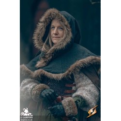 Fimbul Hood - Wool - Black - LARP Costumes