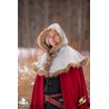 Fimbul Hood - Wool - Light Grey - LARP Costume