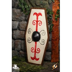 Germanic Shield - 40IN x 21IN - LARP Shield