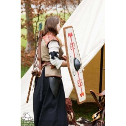 Germanic Shield - 40IN x 21IN - LARP Shield